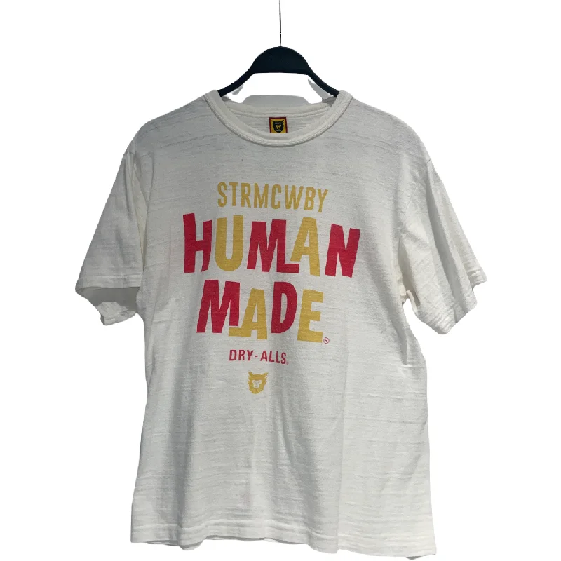 Best Seller HUMAN MADE/T-Shirt/L/Cotton/WHT/Plain