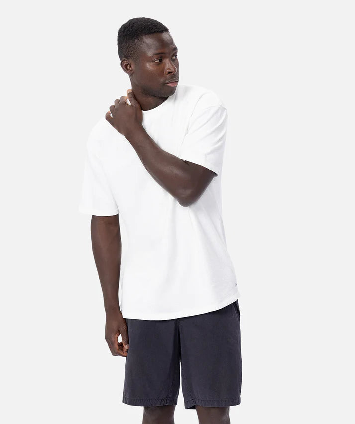 Deal Frenzy Industrie The Henderson Boucle Tee Chalk