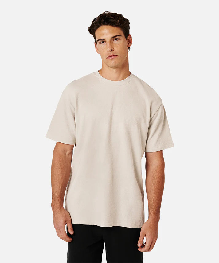 Factory Direct Sale Industrie The Henderson Boucle Tee Stone