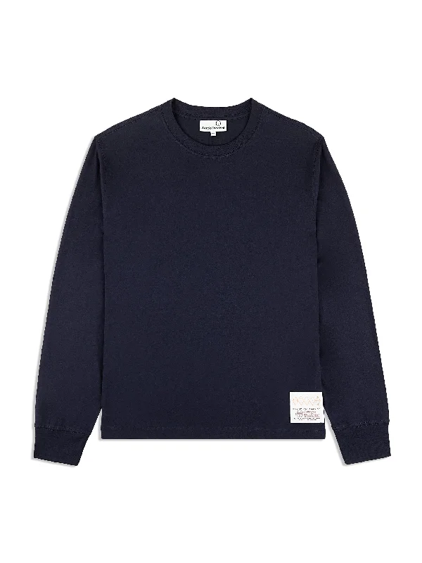 Weekend Specials to Celebrate Inverno Long Sleeve T-Shirt- Maritime Blue