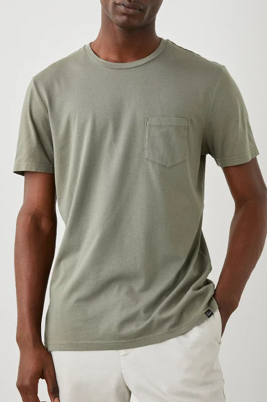 Weekend Offers That Amaze JOHNNY T-SHIRT - OLIVE