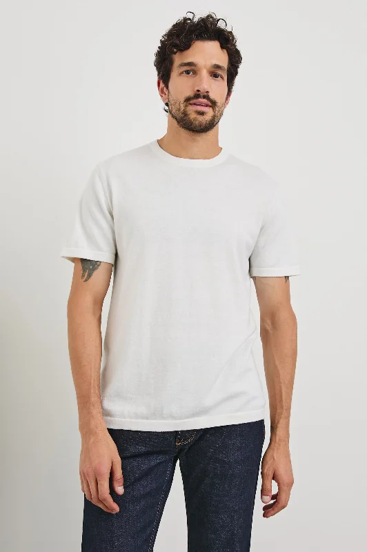 Weekend Bargains Just for You MASON COTTON CASHMERE T-SHIRT - CREAM