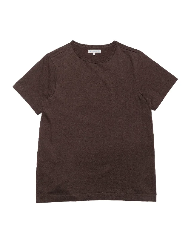 New Deals Merz B. Schwanen 215 Loopwheeled T-Shirt Coffee
