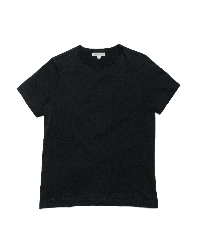 Lowest Price Merz B. Schwanen 215 Loopwheeled T-Shirt Deep Black