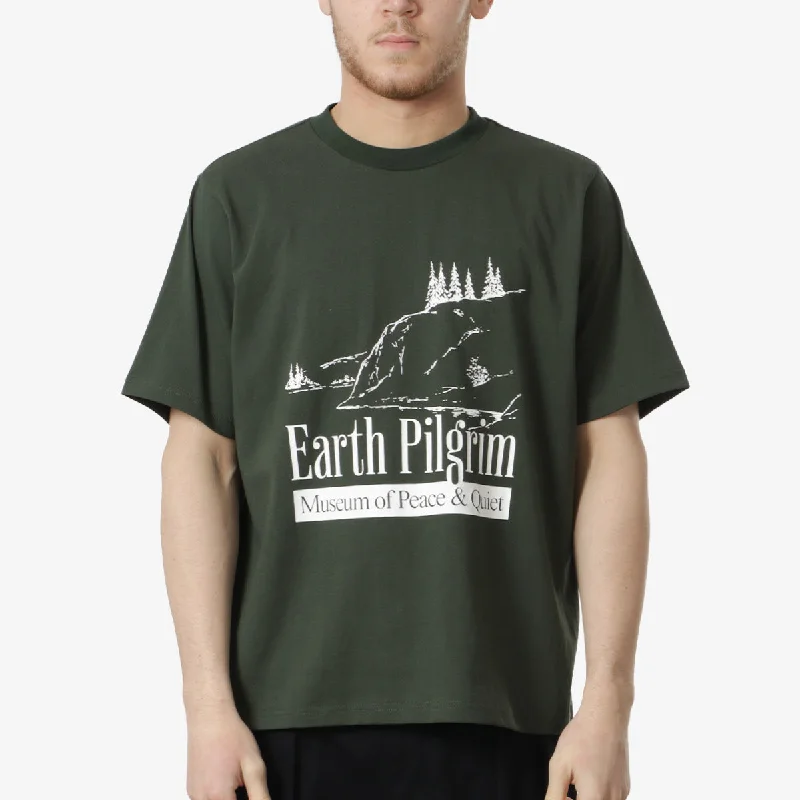 Final Clearance Museum of Peace and Quiet Earth Pilgrim T-Shirt