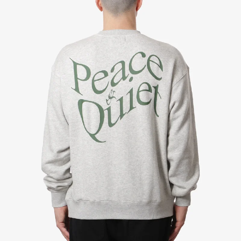 Weekend Discounts to Delight Museum of Peace and Quiet Warped Crewneck Sweatshirt