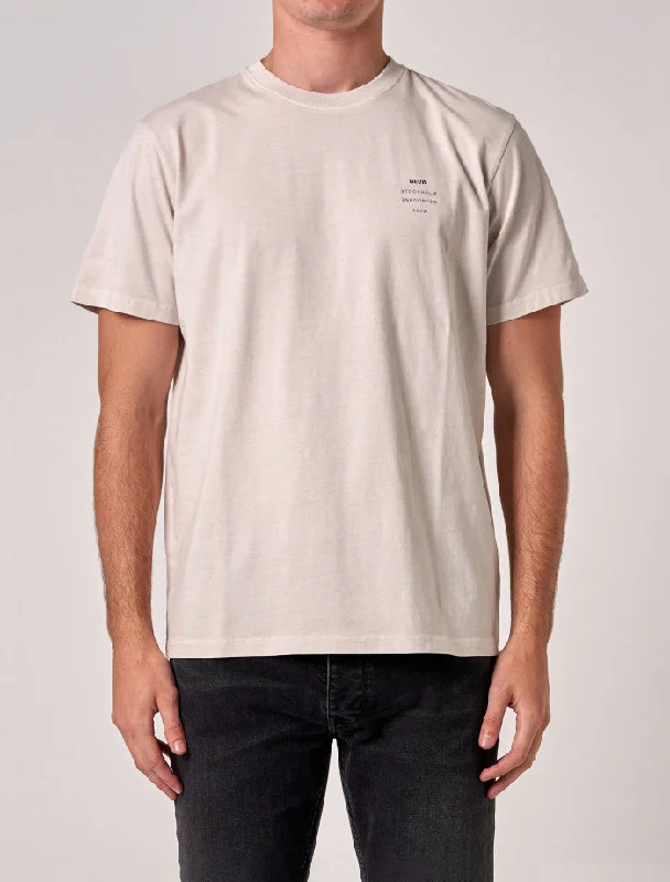 Exclusive Deal Neuw Organic Band Tee Washed Stone