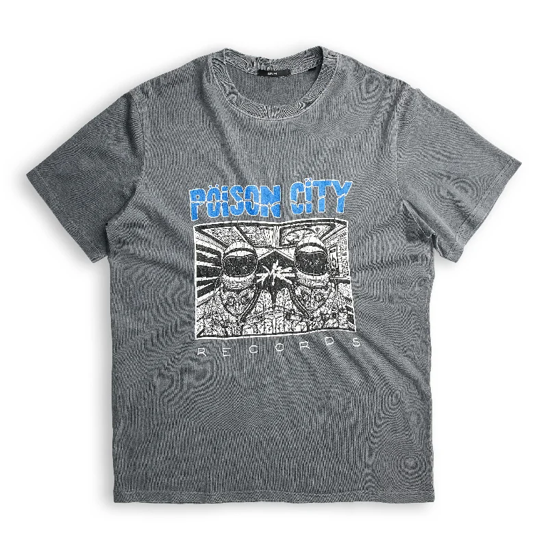 Shop the Weekend Away Neuw Poison City Band Tee Graphite