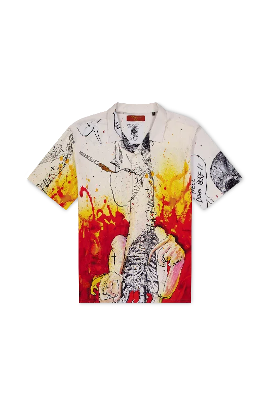 Savings Bonanza Neuw Steadman Art SS Shirt 2 White