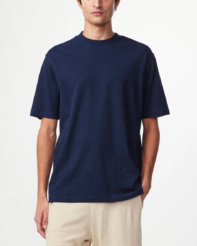 Today’s Deal NN07 3266 Adam SS Tee Navy Blue