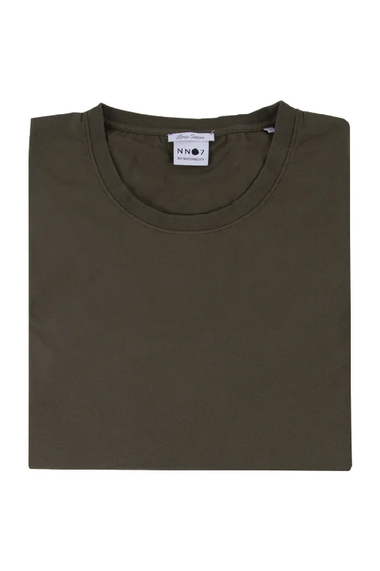 Amazing Deals NN07 Pima Crew Neck Tee Green