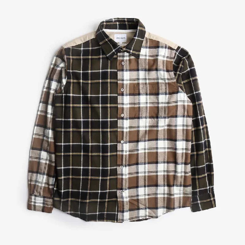 Flash Sale Norse Projects Algot Mixed Flannel Check Shirt