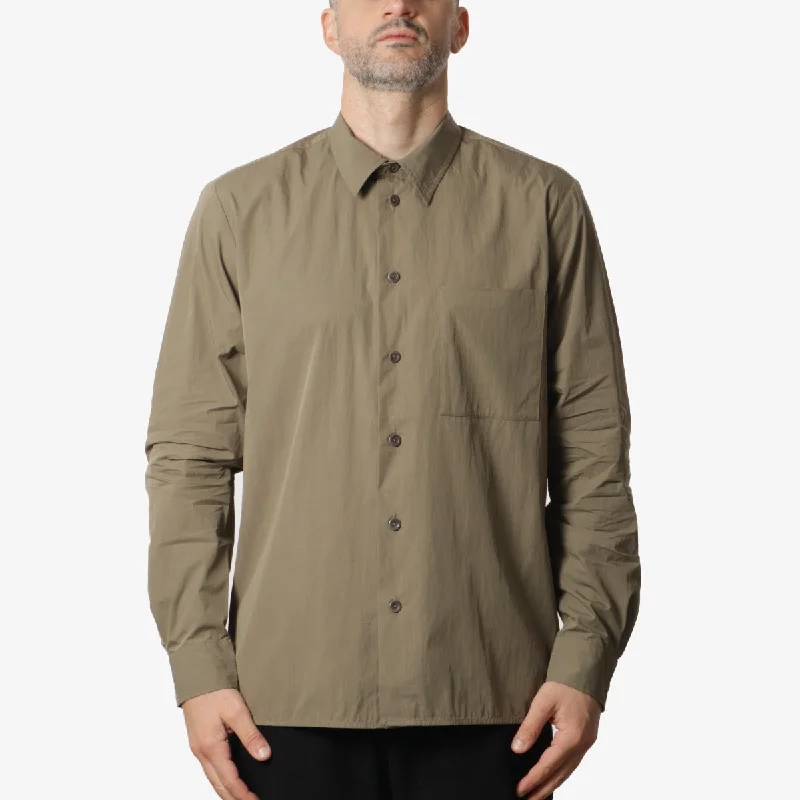 Limited Time Norse Projects Silas Tech Poplin Shirt