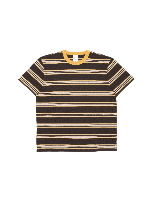 Price Drop Nudie Jeans Leif Mud Stripe Tee Multi