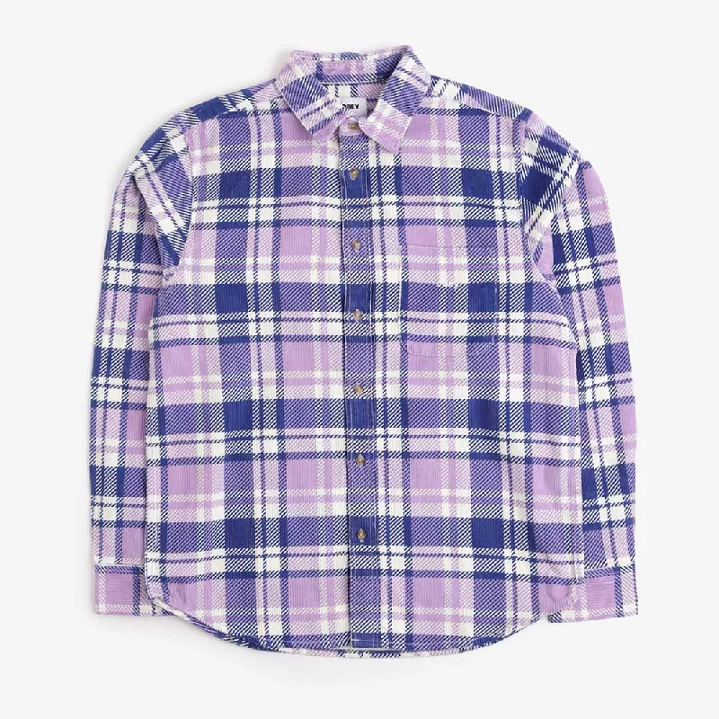 Deal Mania OBEY Benny Cord Woven Shirt