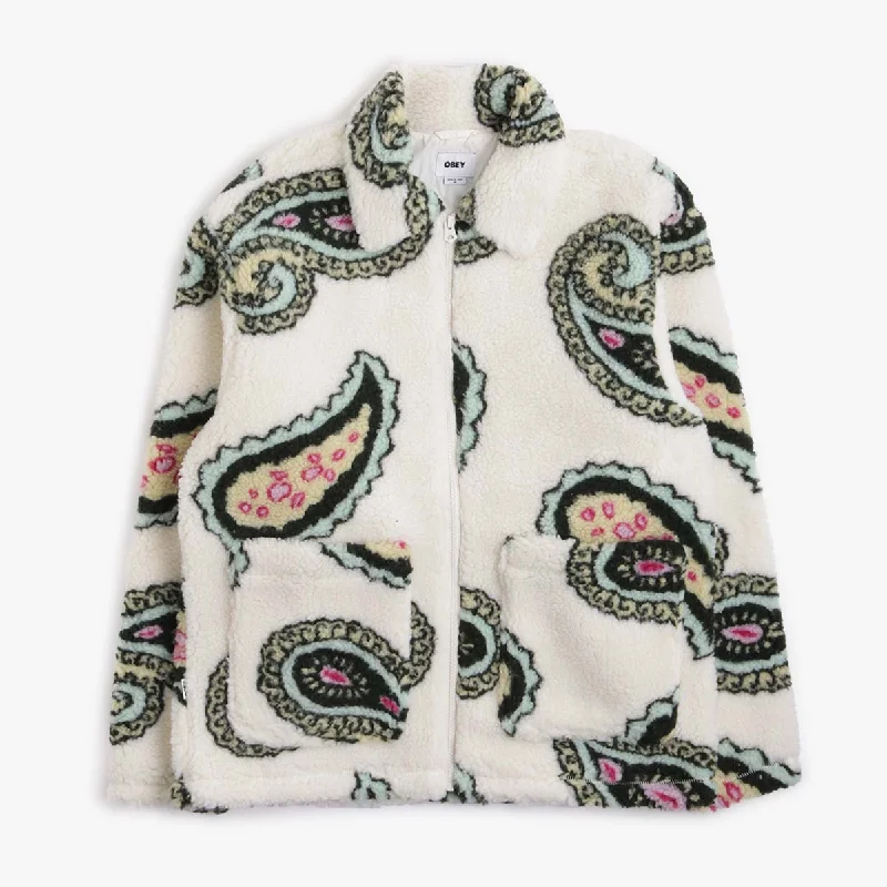 Weekend Deals That Thrill OBEY Paisley Sherpa Jacket