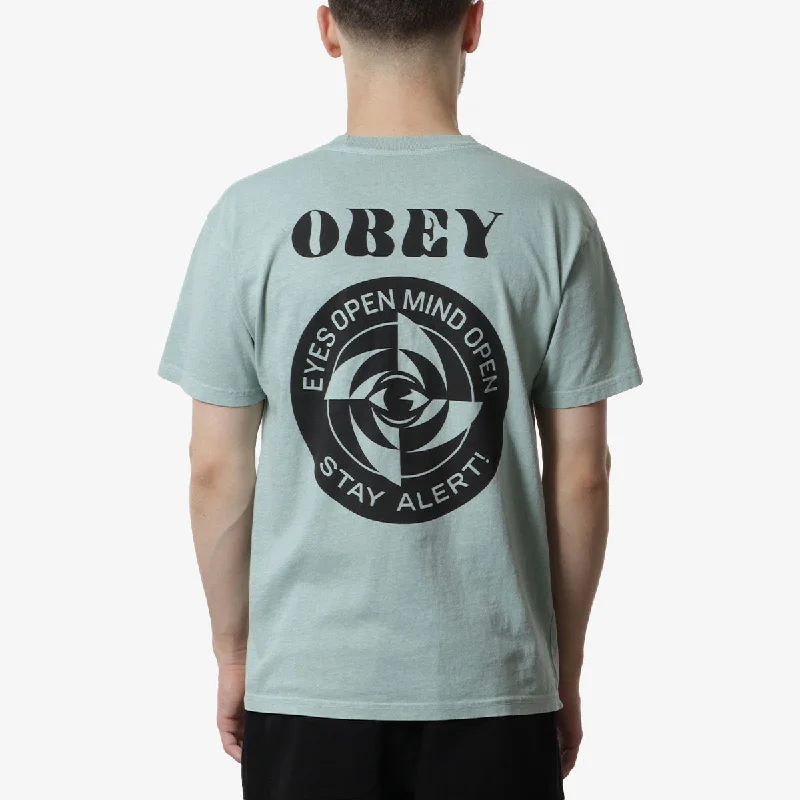 Overstock Sale OBEY Stay Alert T-Shirt