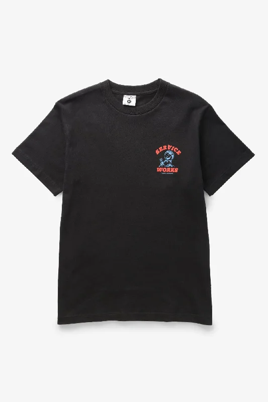 Lowest Rates Service Works - Organic Chefswear Tee - Black