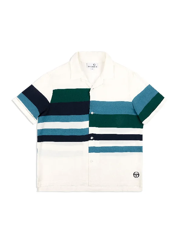 The Best Prices Pennellata Cabana Shirt- Gardenia/ Multi