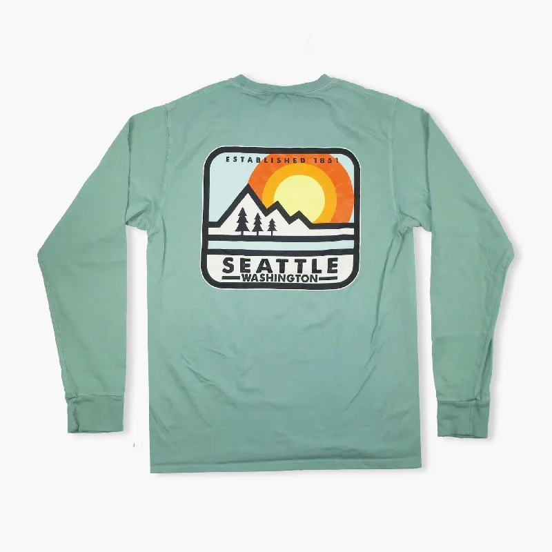 Massive Deal Pillow Talk Moss Seattle Long Sleeve T-Shirt