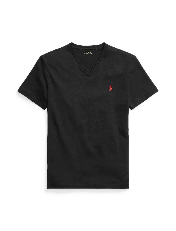 Weekend Offers That Thrill Polo Ralph Lauren Custom Slim V-Neck Tee Black