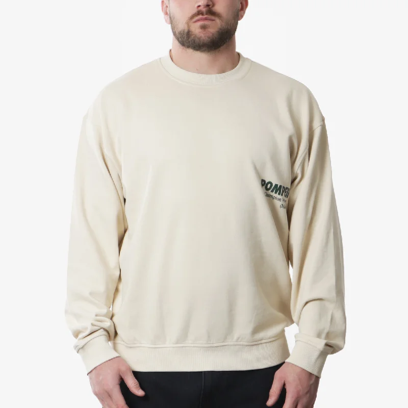 Savings Event Pompeii Logo Crewneck Sweatshirt