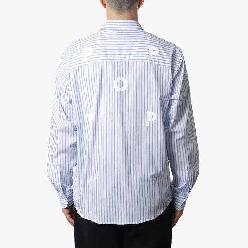 Can't Miss Pop Trading Company Striped Logo Shirt