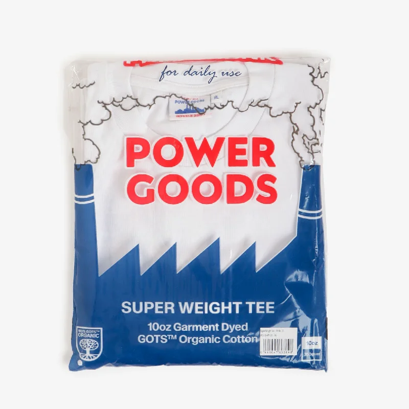 Weekend-Only Price Drops Power Goods Super Weight T-Shirt