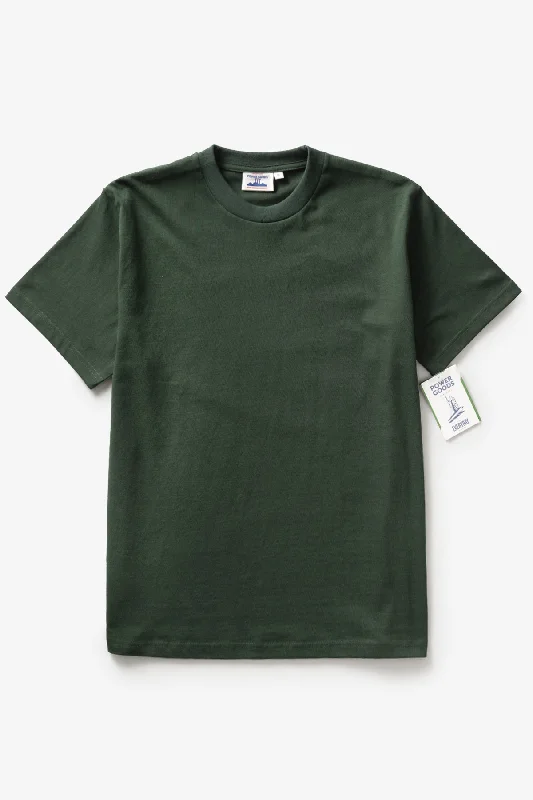 Stock Clearance Power Goods - Everyday Tee - Forest Green