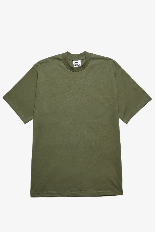 Shop and Save Pro Club - Heavyweight T-Shirt - Olive