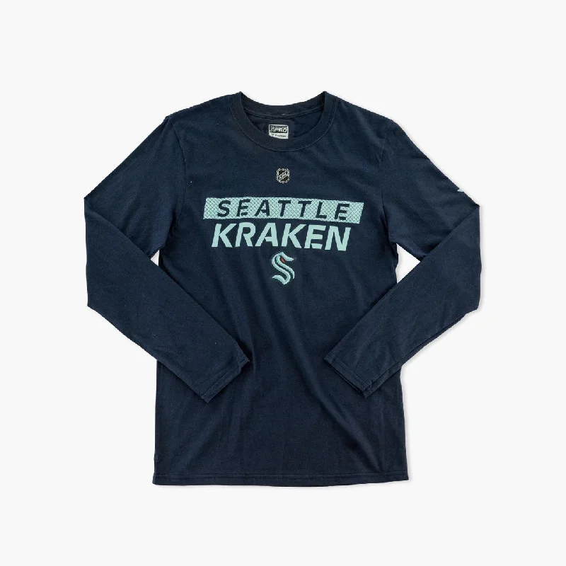 Reduced Prices Seattle Kraken Line Shift Long Sleeve T-Shirt