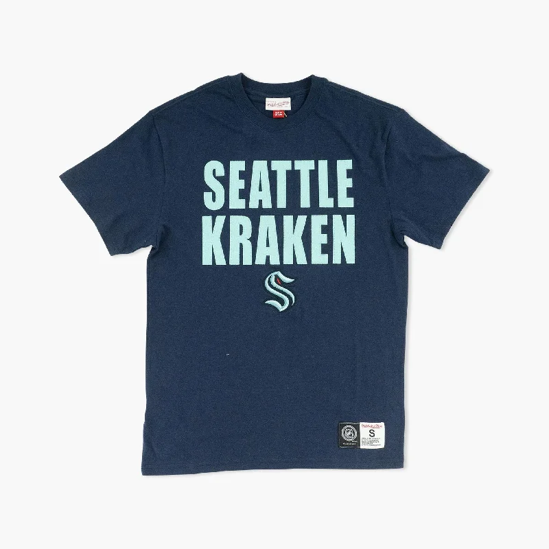 Clearance Items Seattle Kraken Navy Legendary Slub T-Shirt