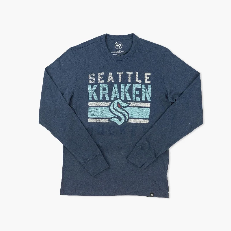 Stock Clearance Seattle Kraken Top Bins Long Sleeve T-Shirt