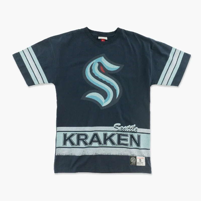 Blowout Deals Seattle Kraken Vintage Oversized T-Shirt