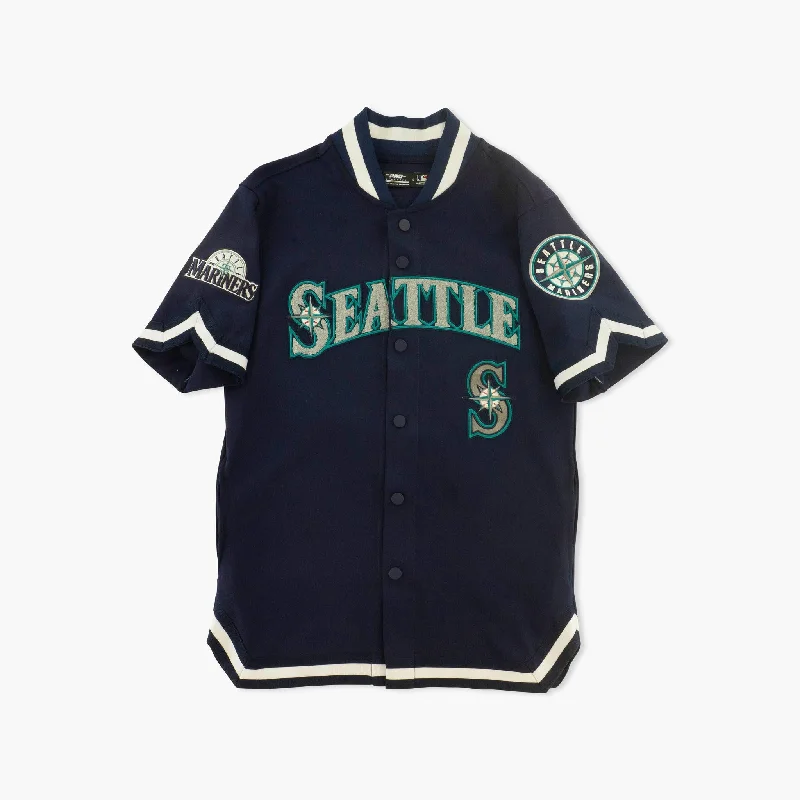 Unbeatable Deal Seattle Mariners Button-Up Premium Jersey
