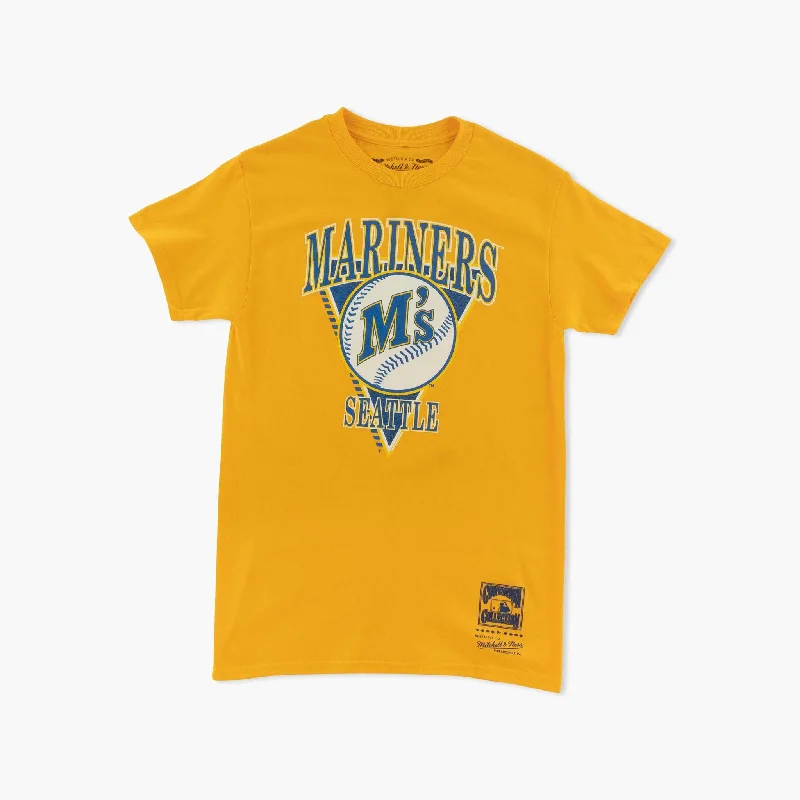 Limited Offer Seattle Mariners Yellow Stolen Base T-Shirt