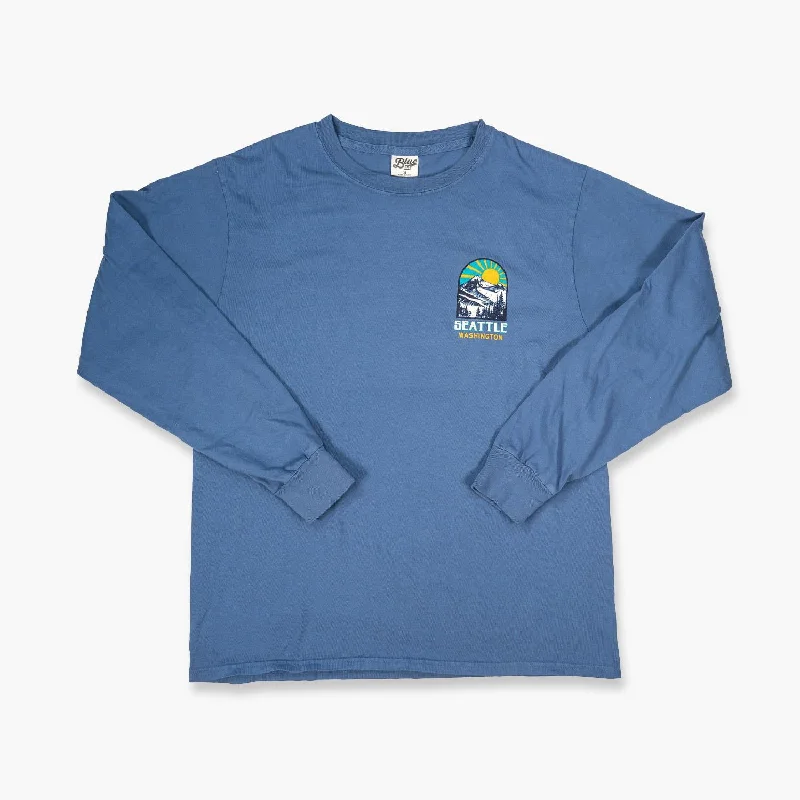 Weekend Sale: Don't Miss Out Seattle Revolt Mountains Long Sleeve T-Shirt