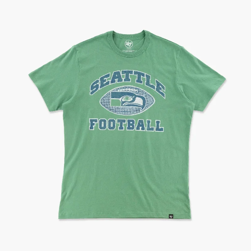 Limited Availability Seattle Seahawks Historic Orchard Green Pathway T-Shirt