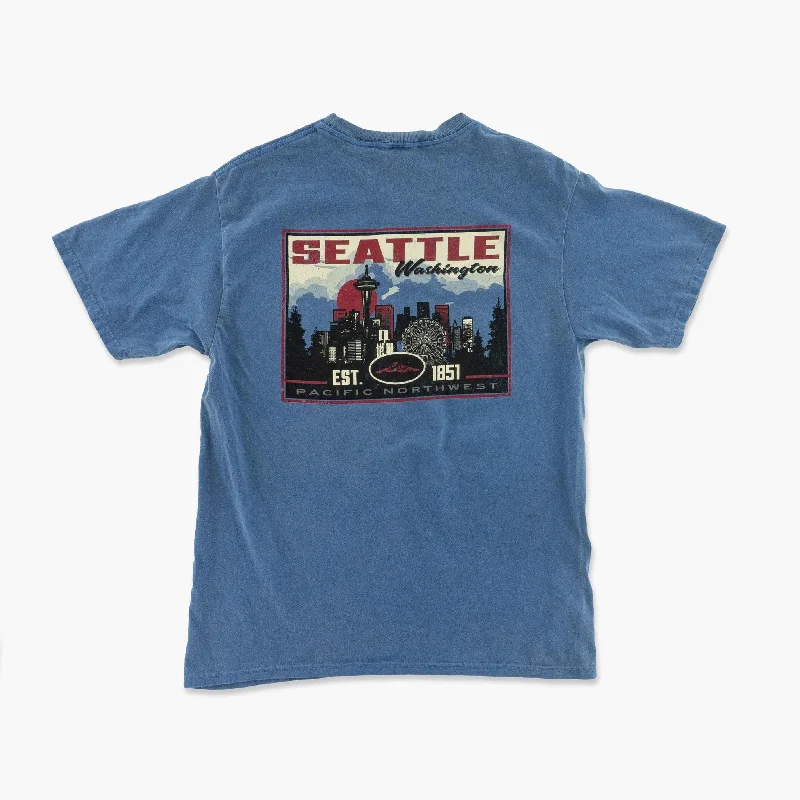 Extra Savings Seattle Stand Tall Pacific Blue T-Shirt