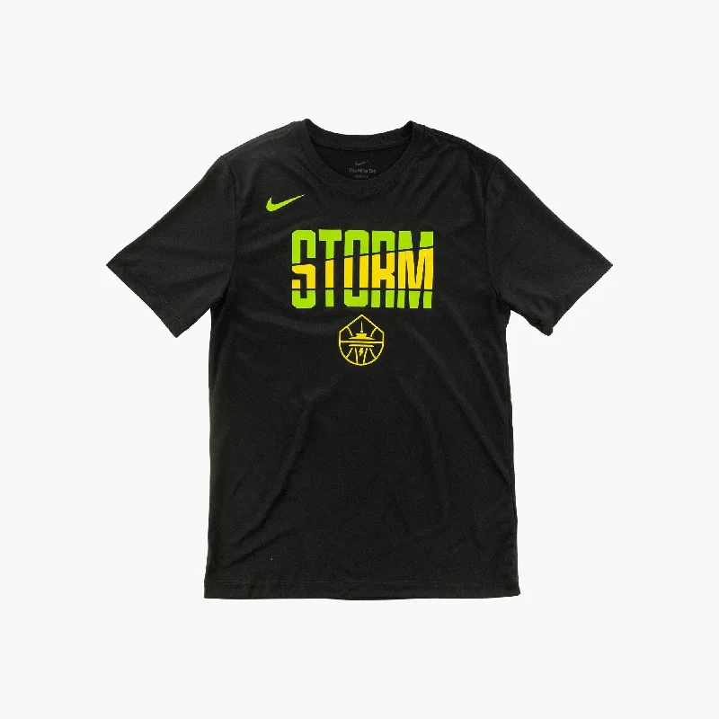 Clearance Sale Seattle Storm Legend Banner Black T-Shirt