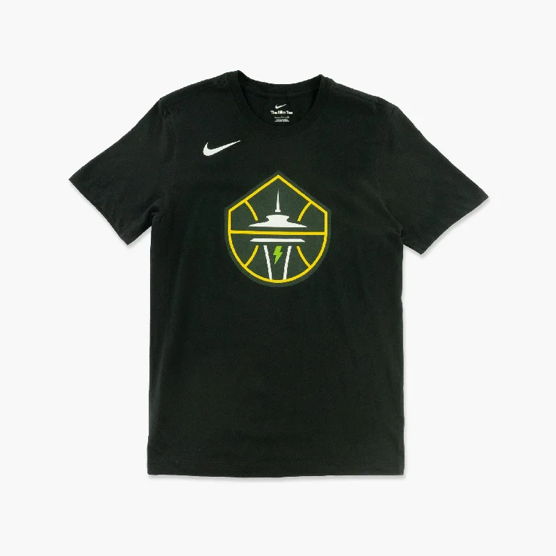 Can't Resist Seattle Storm Primary Logo Black T-Shirt