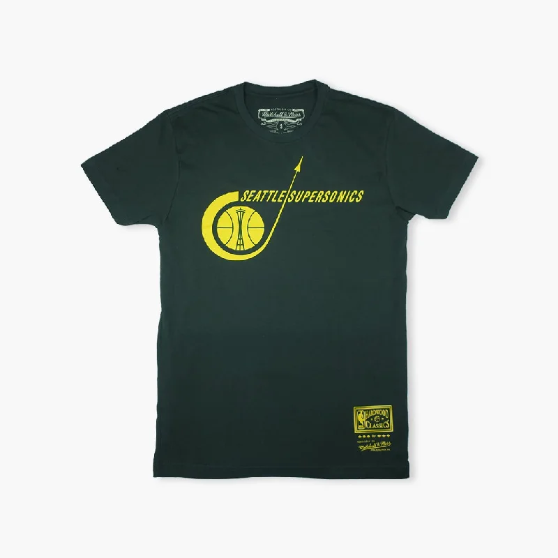Mega Sale Seattle SuperSonics Dark Green Rocket Ship Premium T-Shirt