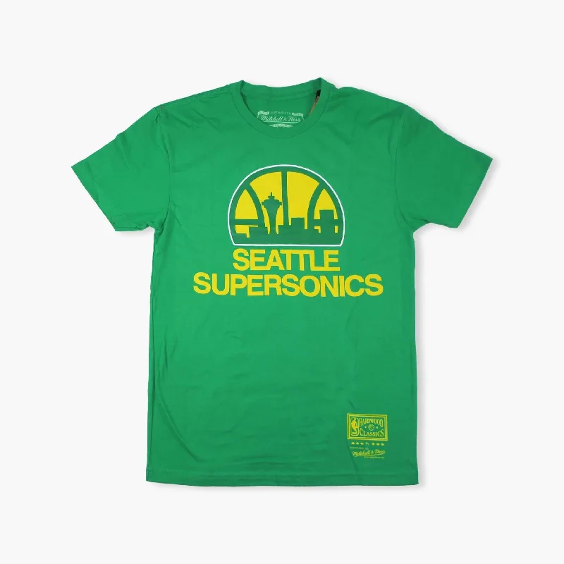 Grand Opening Sale Seattle SuperSonics Green Skyline Logo Premium T-Shirt