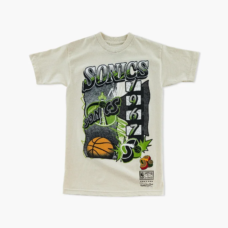 Weekend Flash Sale Seattle SuperSonics Overspray T-Shirt