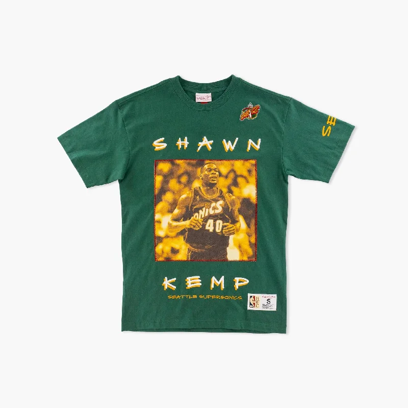 Blowout Sale Seattle SuperSonics Shawn Kemp Superstar Premium T-Shirt