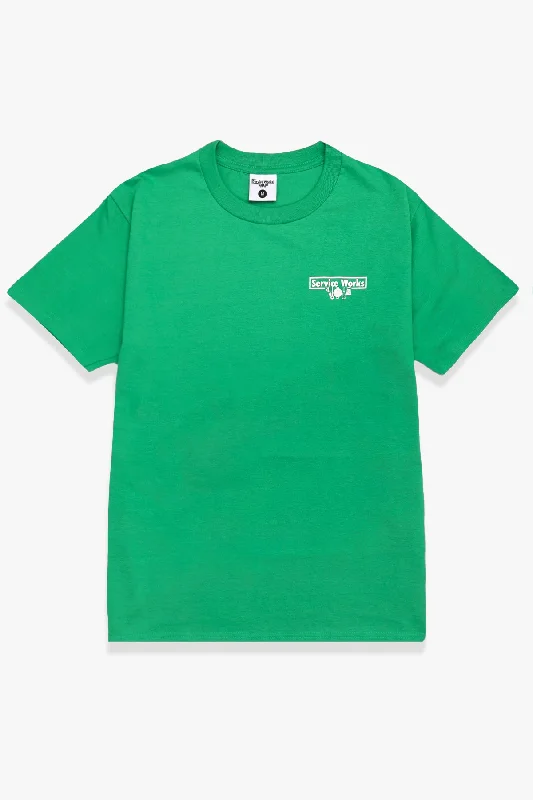 Deal Alert Service Works - Logo Tee - Bright Forest