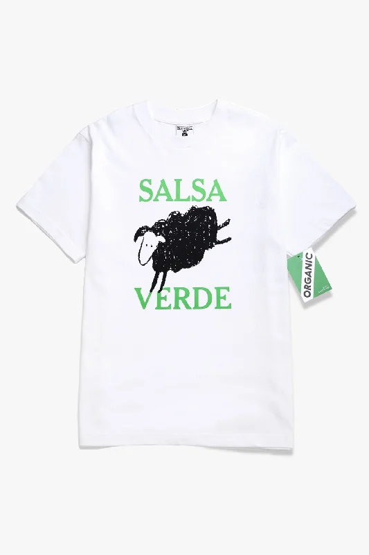 Weekend Deals That Dazzle Service Works - Salsa Verde Tee - White