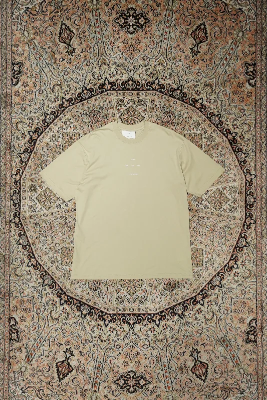 Special Discount "LOGO" OVERSIZED TEE (DAIKON)