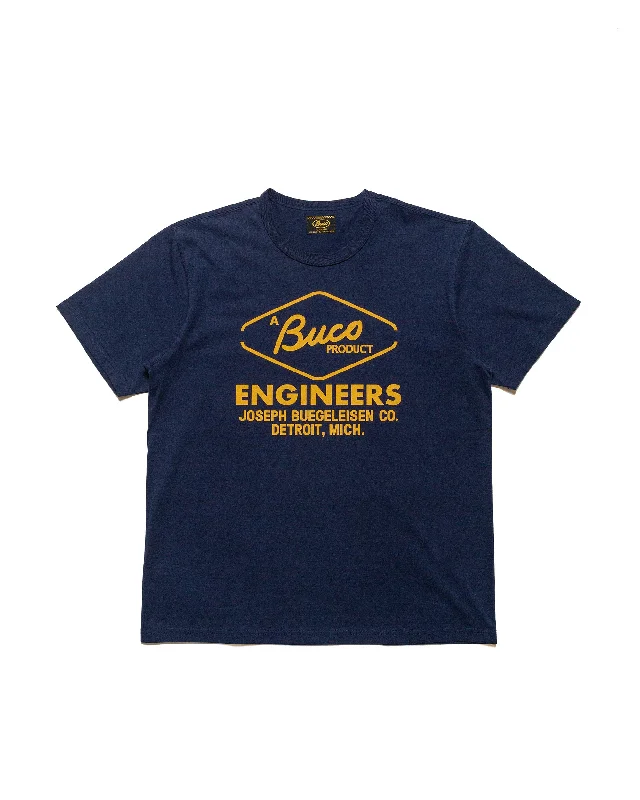 Half Price The Real McCoy's BC24003 Buco Tee / Engineers Navy