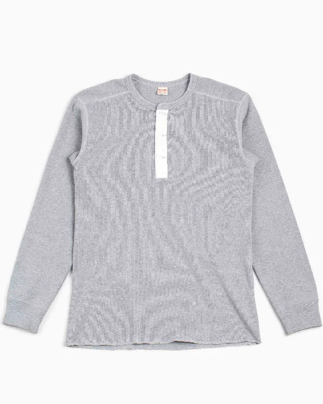 Loyalty Reward The Real McCoy's MC16117 Union Shirt Long Sleeve Grey
